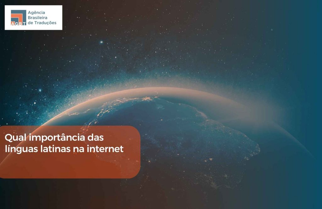 Qual importância das línguas latinas na internet Qual importância das línguas latinas na internet