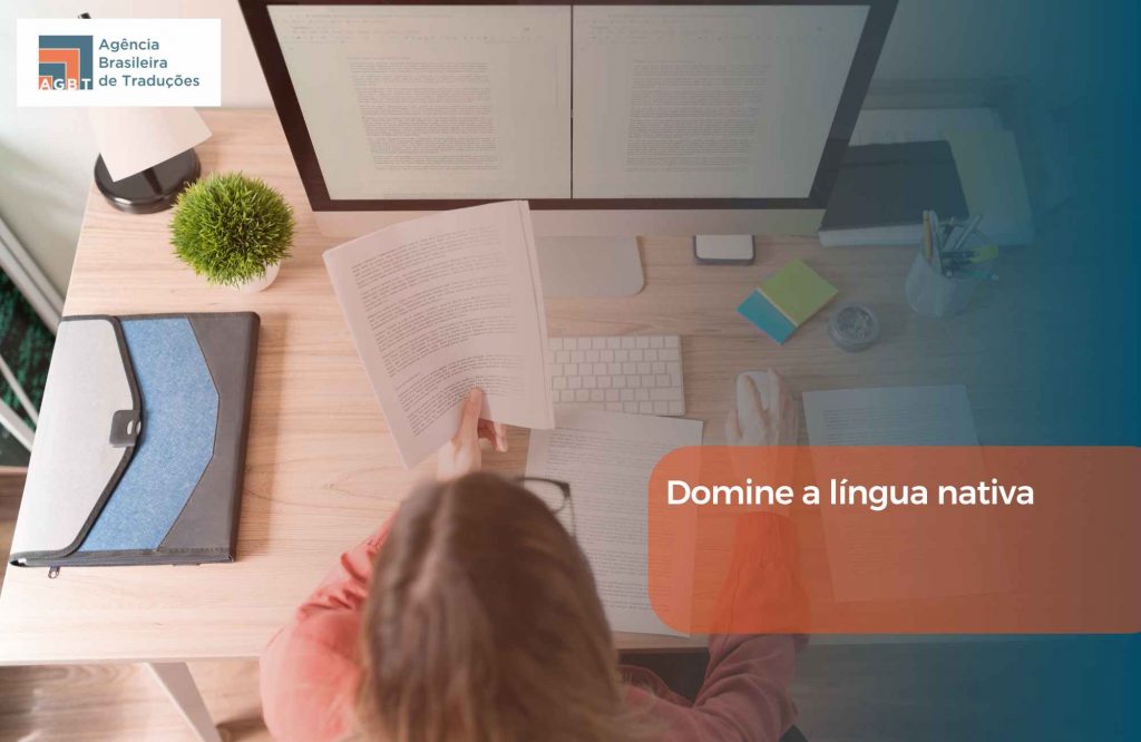 Domine a língua nativa Domine a língua nativa