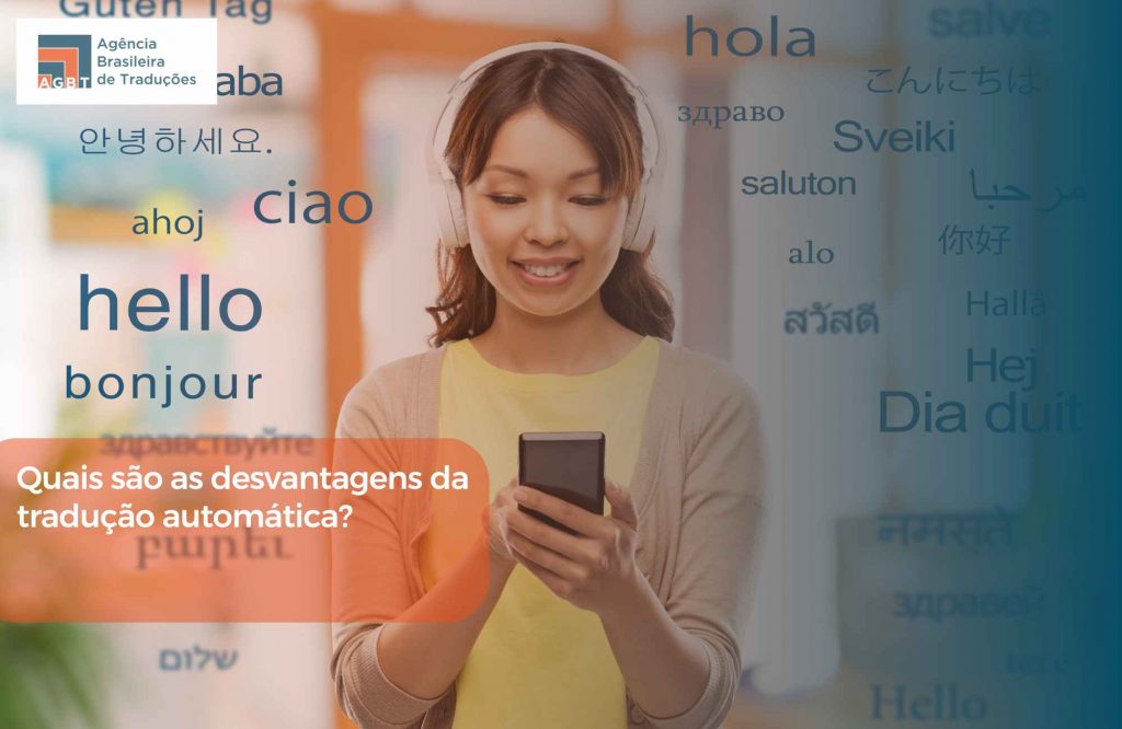 Quais são as desvantagens da tradução automática