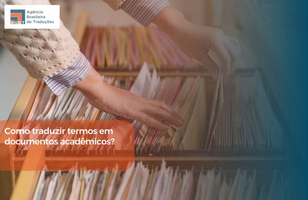 Como traduzir termos em documentos acadêmicos