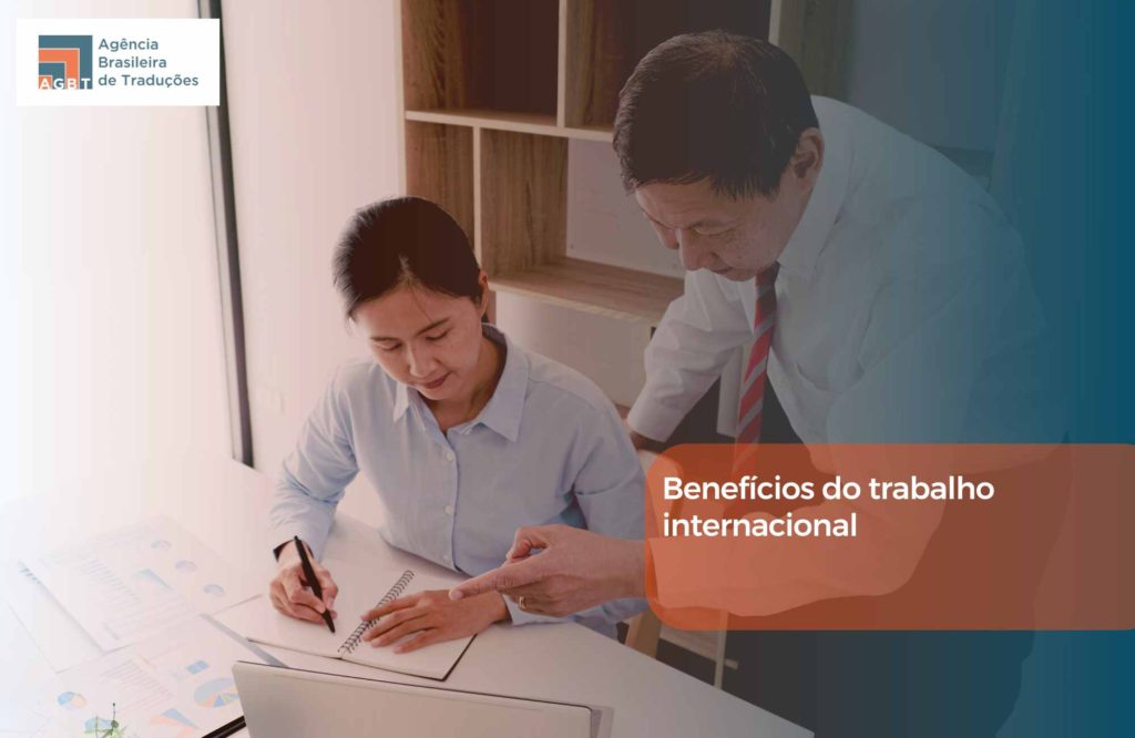 Benefícios do trabalho internacional