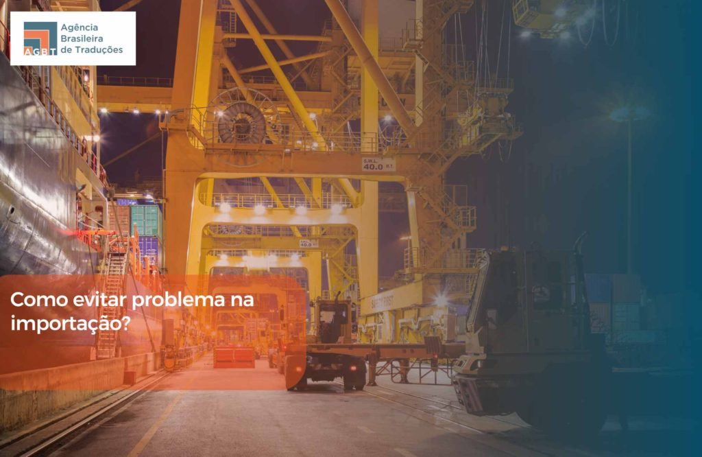 Como evitar problema na importação
