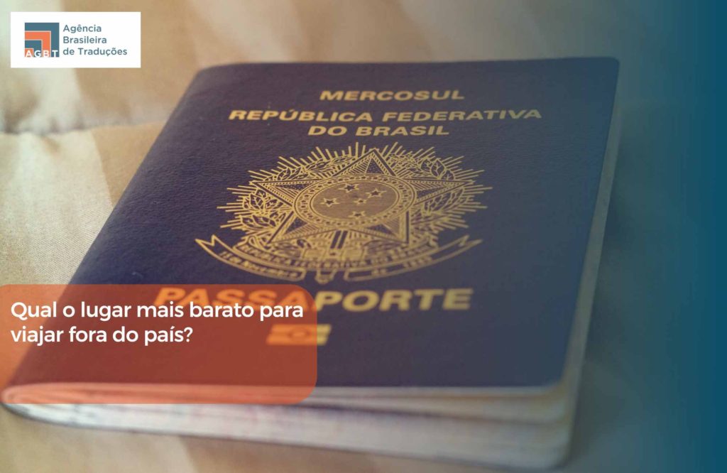 Qual o lugar mais barato para viajar fora do país