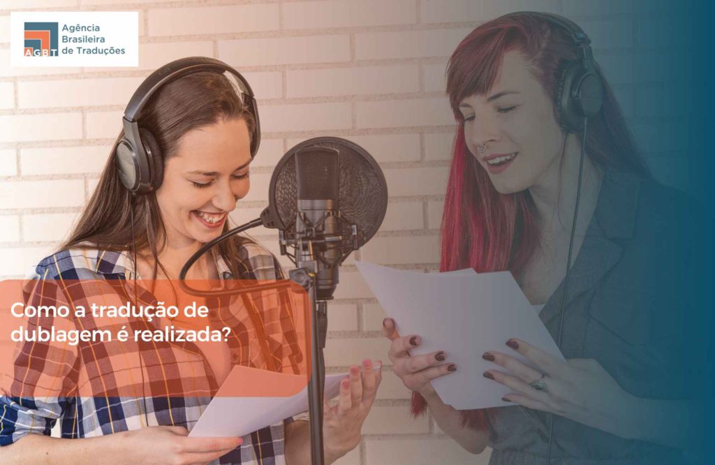 Como a tradução de dublagem é realizada