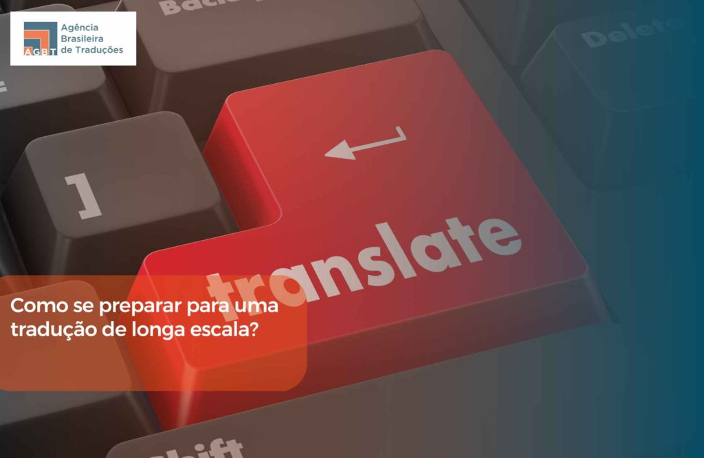 Como se preparar para uma tradução de longa escala
