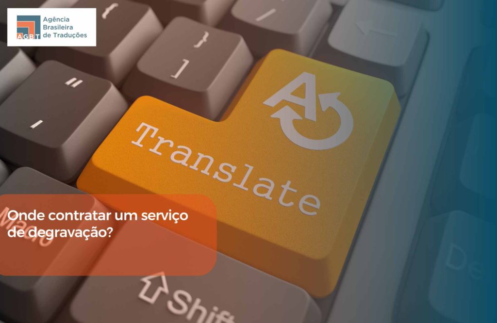 Onde contratar um serviço de degravação