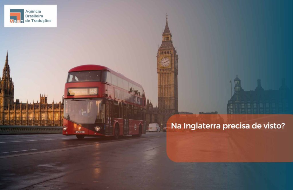 Na Inglaterra precisa de visto