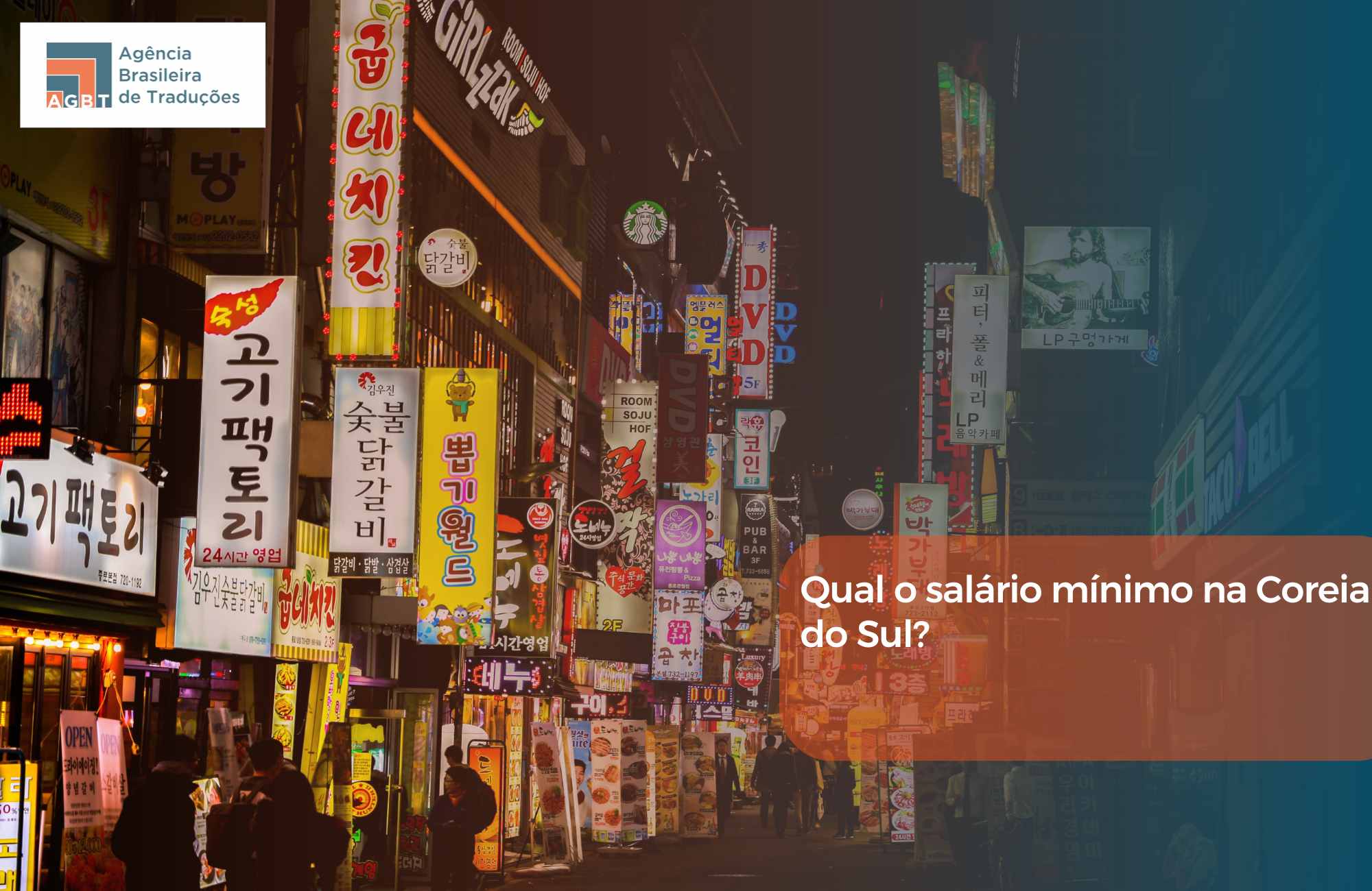 Salário mínimo na Coreia do Sul: qual o valor?