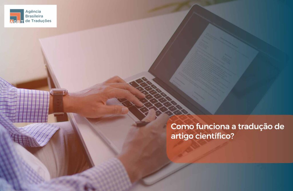 Como funciona a tradução de artigo científico
