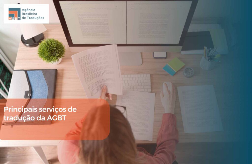 Principais serviços de tradução da AGBT