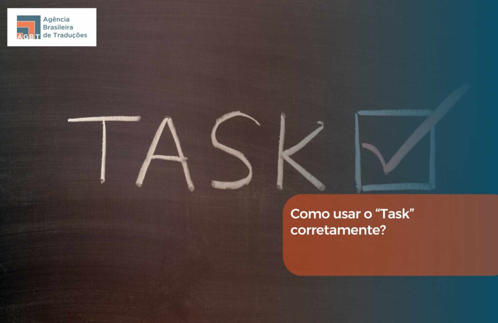 Como usar o “Task” corretamente
