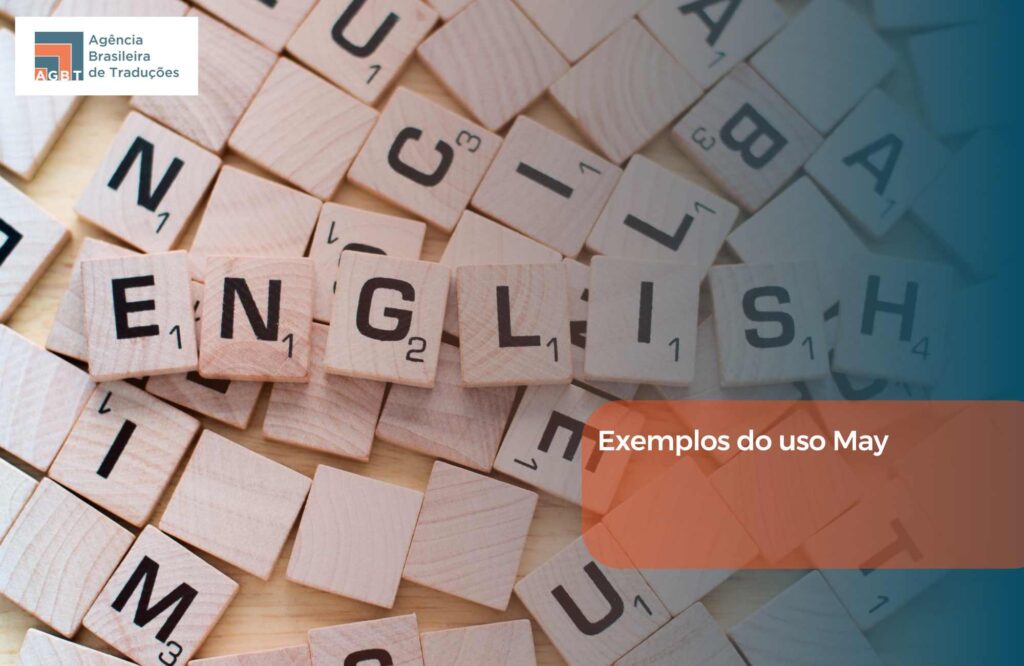 Exemplos do uso May