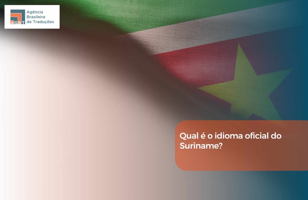 Qual é o idioma oficial do Suriname