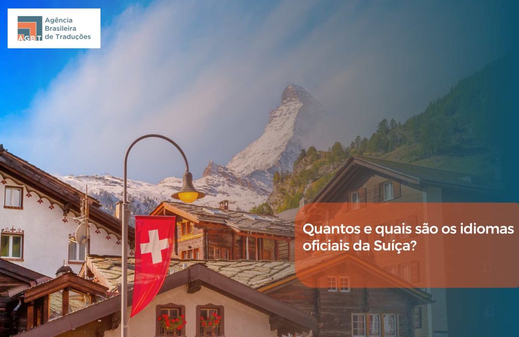 Quantos e quais são os idiomas oficiais da Suíça