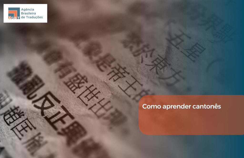 Como aprender cantonês