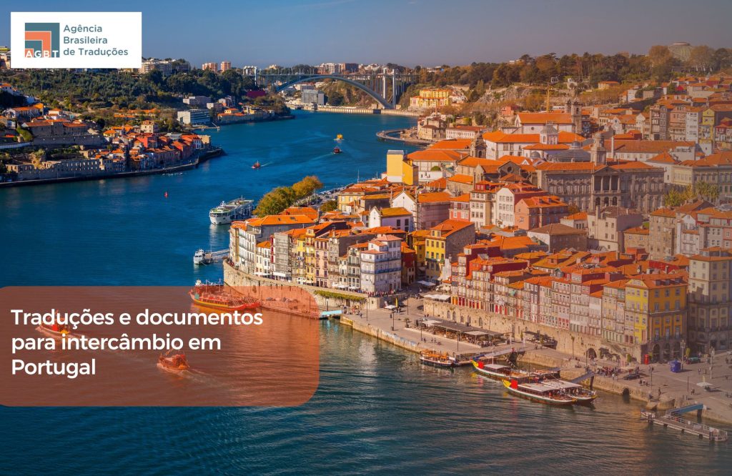 Traduções e documentos para intercâmbio em Portugal
