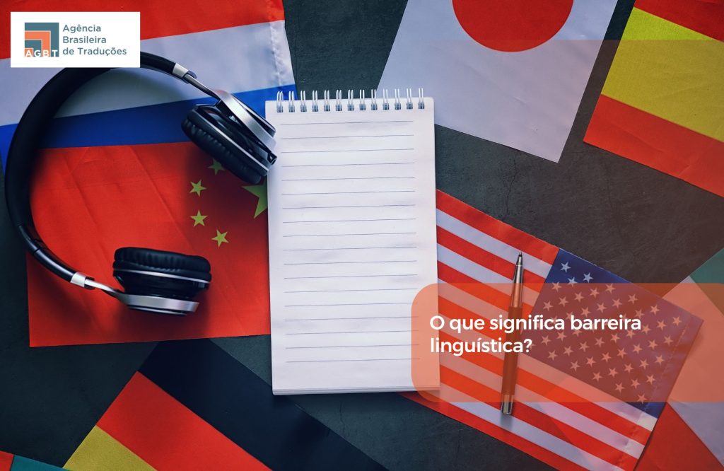 O que significa barreira linguística
